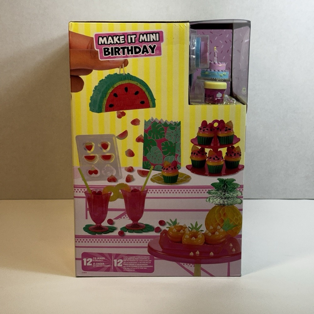 MGA Miniverse Make It Mini Birthday Series 1 Display Box + 10 NEW sealed balls - Picture 6 of 7
